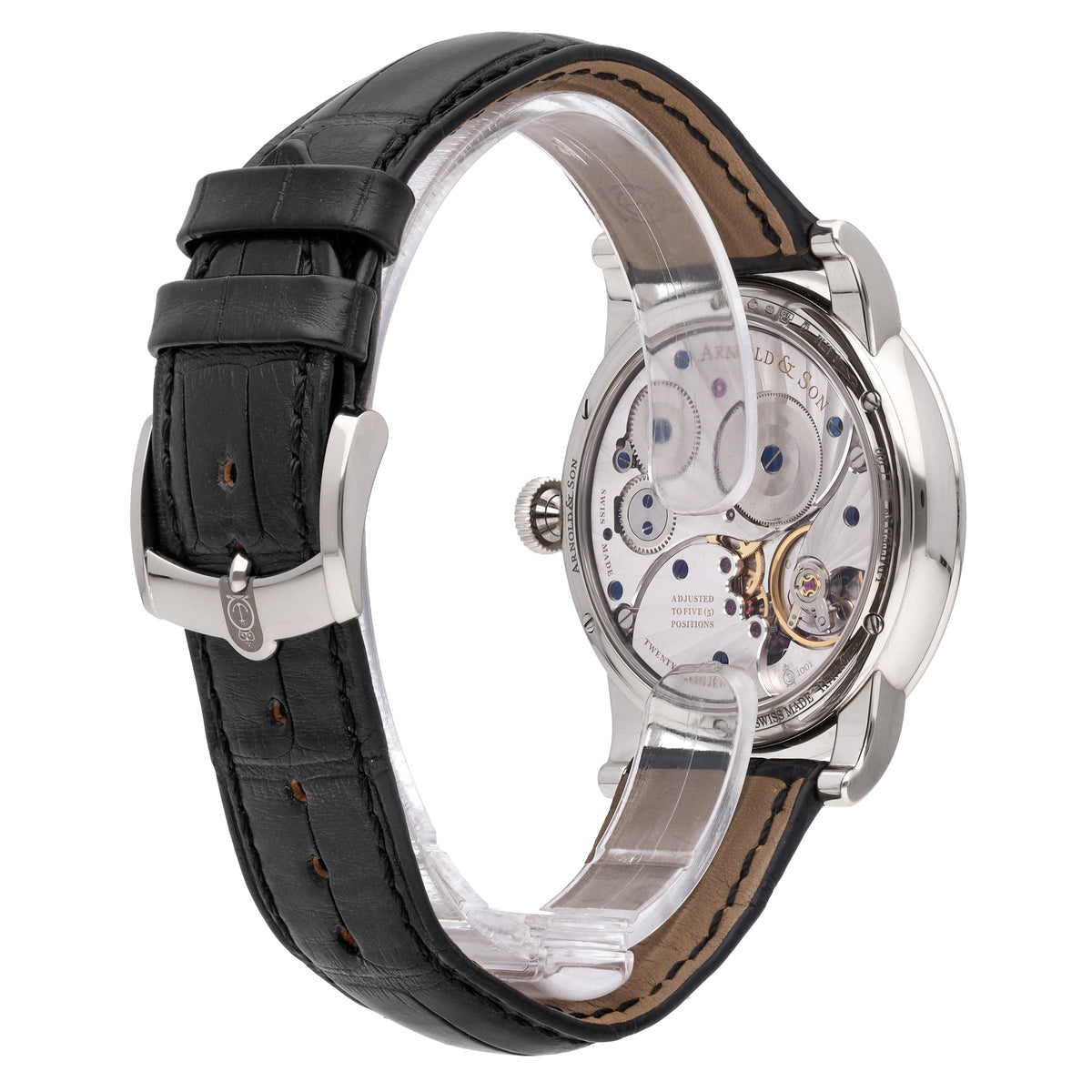 Arnold & Son Royal Collection 18k White Gold Manual-Wind Watch 1LCAW.S03A.C111W