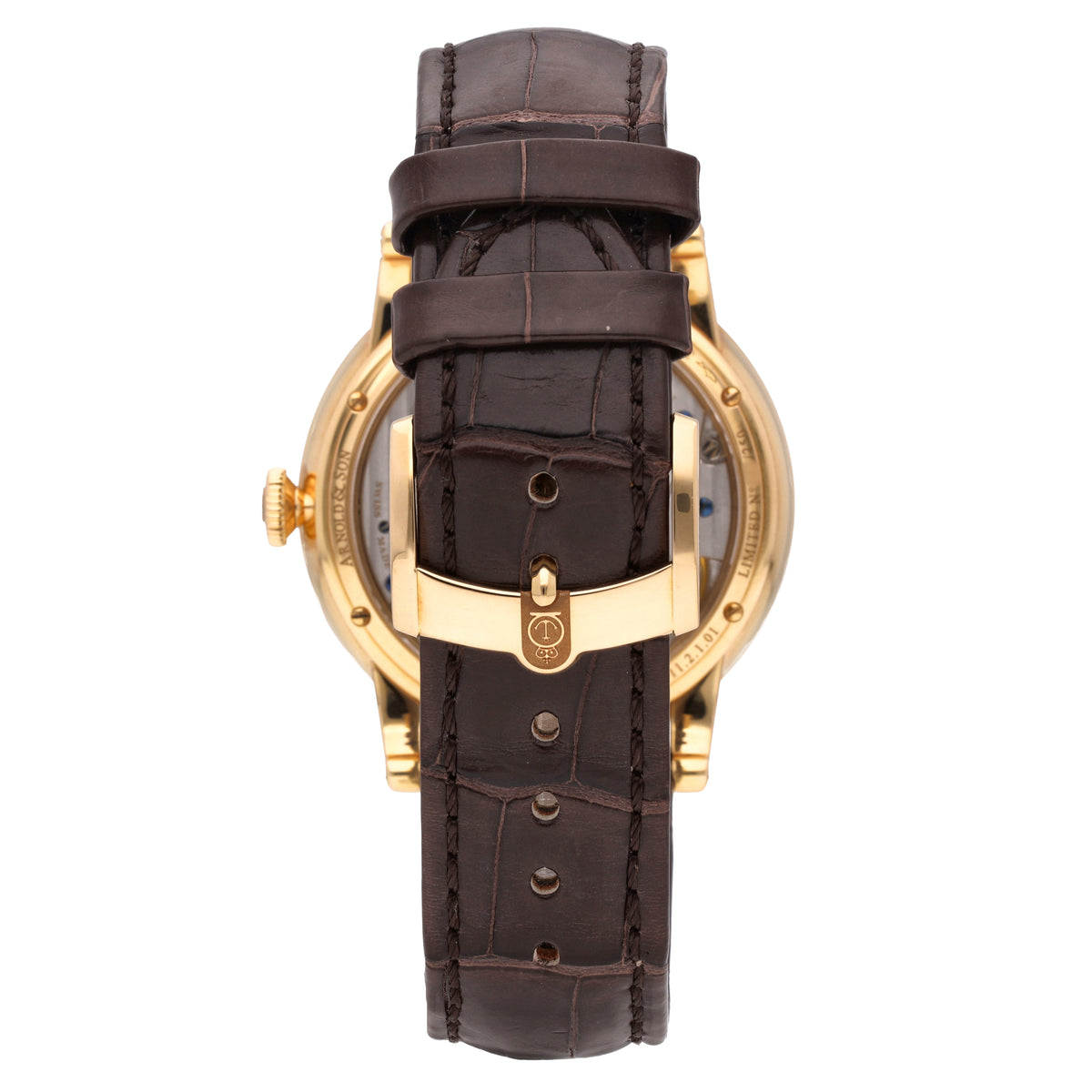 Arnold & Son Royal Collection LE 18k Rose Gold Manual Watch 1LCAP.W01A.C110A