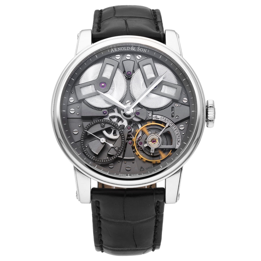 Arnold & Son TB88 Stainless Steel 46mm Manual-Wind Men's Watch 1TBAS.S01A.C113S