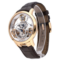 Arnold & Son Time Pyramid 18k Rose Gold 44mm Manual-Wind Watch 1TPAR.S01A.C125A