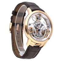 Arnold & Son Time Pyramid 18k Rose Gold 44mm Manual-Wind Watch 1TPAR.S01A.C125A