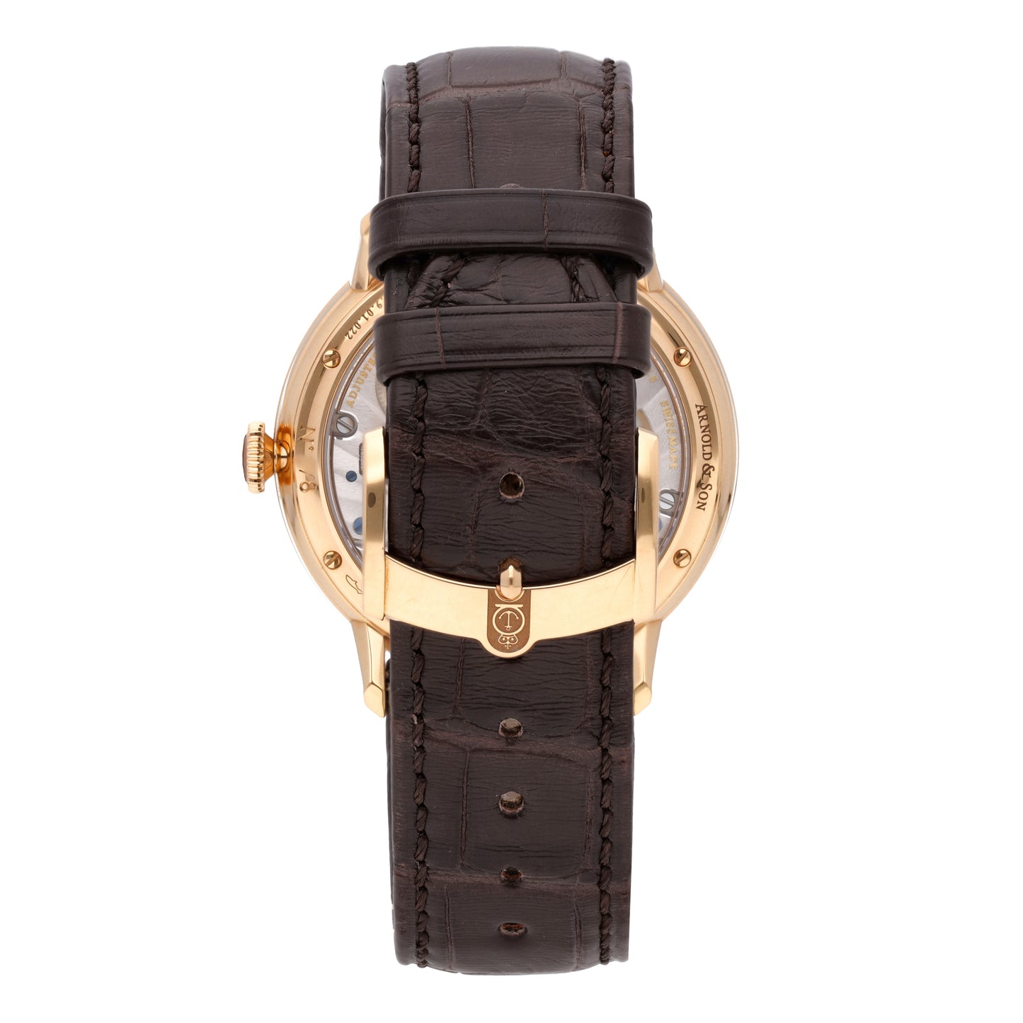 Arnold & Son UTTE Beagle Set 18k Rose Gold Manual-Wind Watch 1UTAR.S07A.C120A