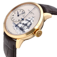 Arnold and Son HMS Beagle 18k Rose Gold Automatic Men's Watch 1ARAP.W08A.C120A
