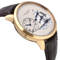 Arnold and Son HMS Beagle 18k Rose Gold Automatic Men's Watch 1ARAP.W08A.C120A