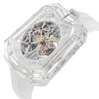 Aventi Pure Sapphire Crystal Tourbillon Skeleton 48mm Automatic Men Watch A11-01