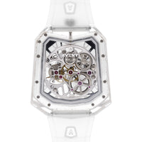 Aventi Pure Sapphire Crystal Tourbillon Skeleton 48mm Automatic Men Watch A11-01
