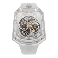 Aventi Pure Sapphire Crystal Tourbillon Skeleton 48mm Automatic Men Watch A11-01