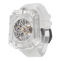 Aventi Pure Sapphire Crystal Tourbillon Skeleton 48mm Automatic Men Watch A11-01