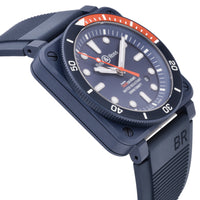 Bell & Ross BR-03 Diver Tara Blue Dial Automatic Men's Watch BR0392-D-TR-CE/SRB