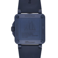 Bell & Ross BR-03 Diver Tara Blue Dial Automatic Men's Watch BR0392-D-TR-CE/SRB