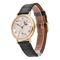 Breguet Classique Power Reserve 18k Yellow Gold Automatic Men's Watch 3137BA