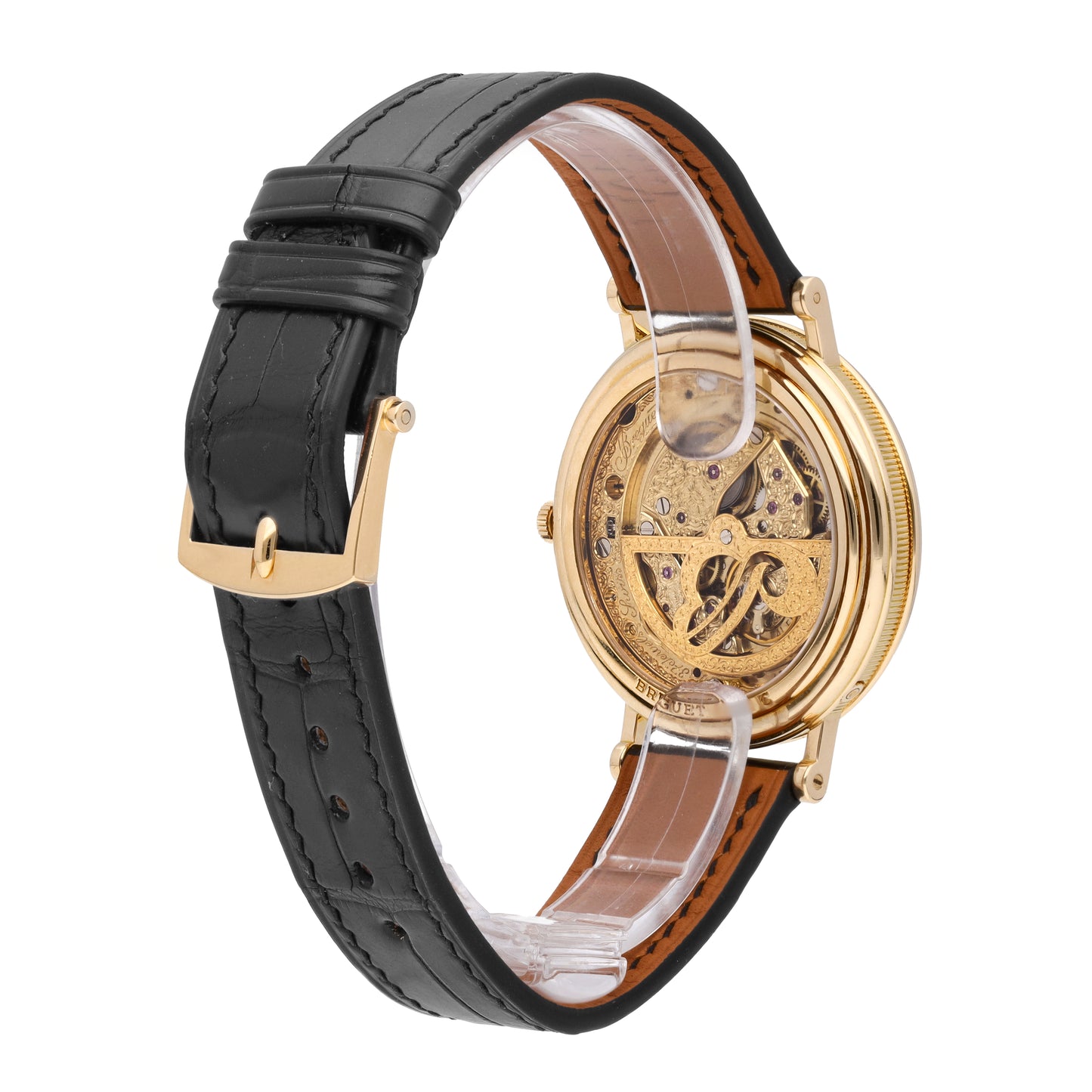 Breguet Classique Power Reserve 18k Yellow Gold Automatic Men's Watch 3137BA