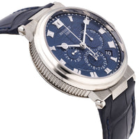 Breguet Marine Chrono 18k White Gold 42.3mm Automatic Men's Watch 5527BB/Y2/9WV
