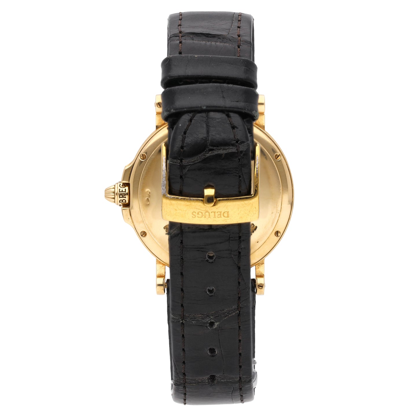 Breguet Marine Horloger De La Marine 18k Yellow Gold Auto Watch 3400BA
