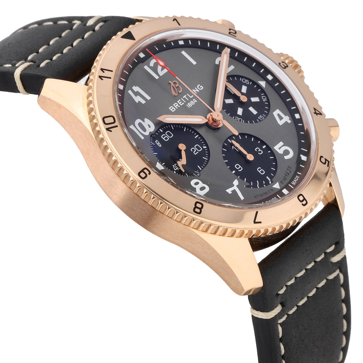 Breitling Classic AVI P-51 Mustang 42mm 18k Rose Gold Mens Watch R233801A1B1X1