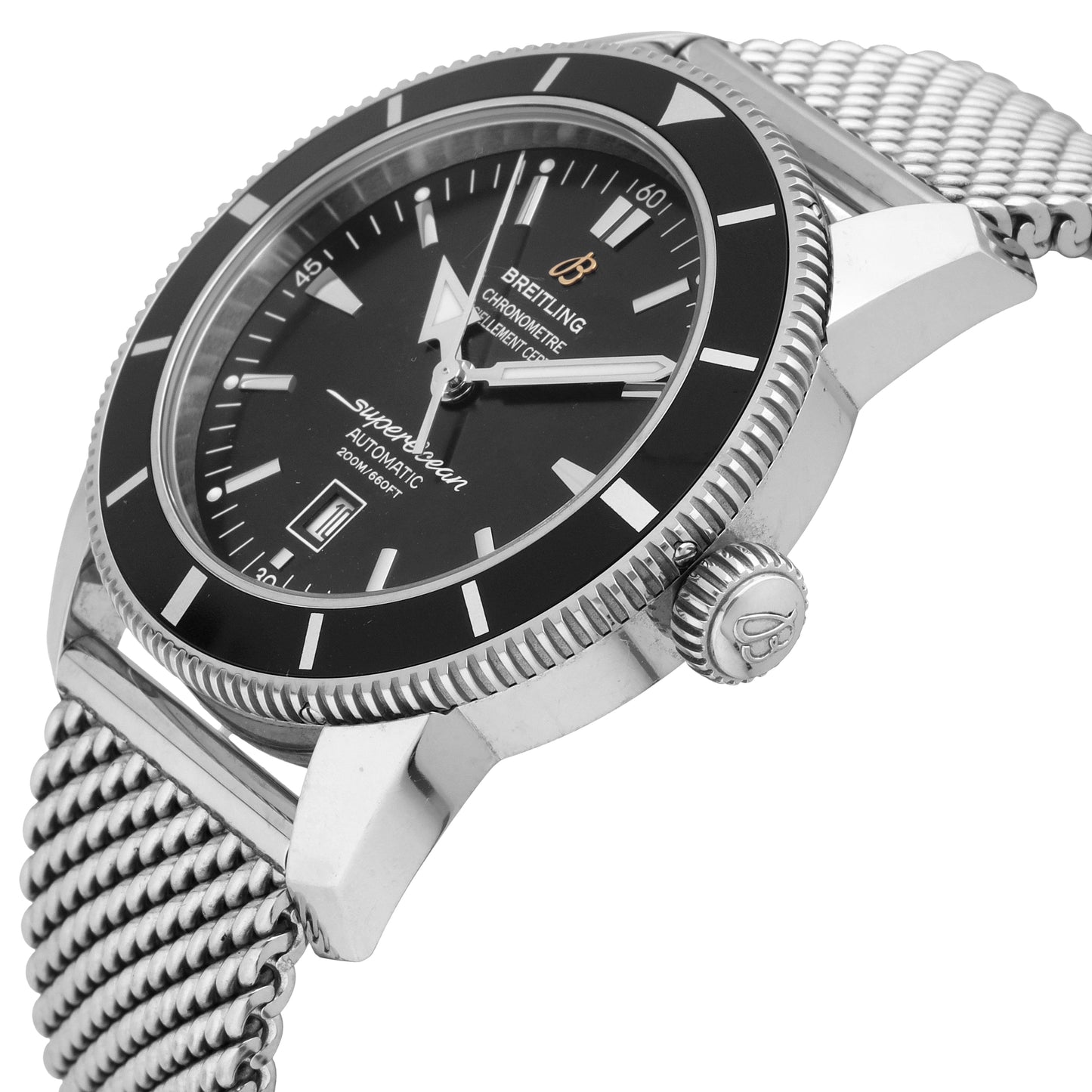 Breitling Superocean Heritage Black Dial 46mm Automatic Men's Watch A17320