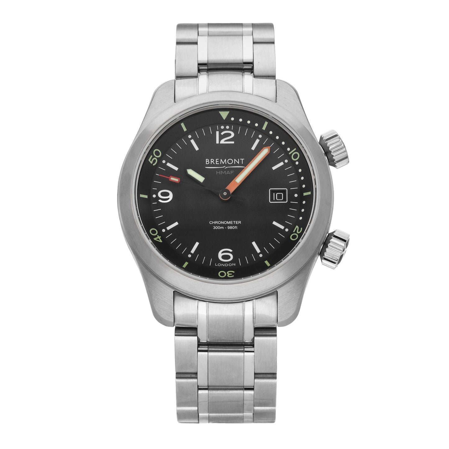 Bremont Argonaut Azure Black Dial 42mm Automatic Men's Watch ARGONAUT-B