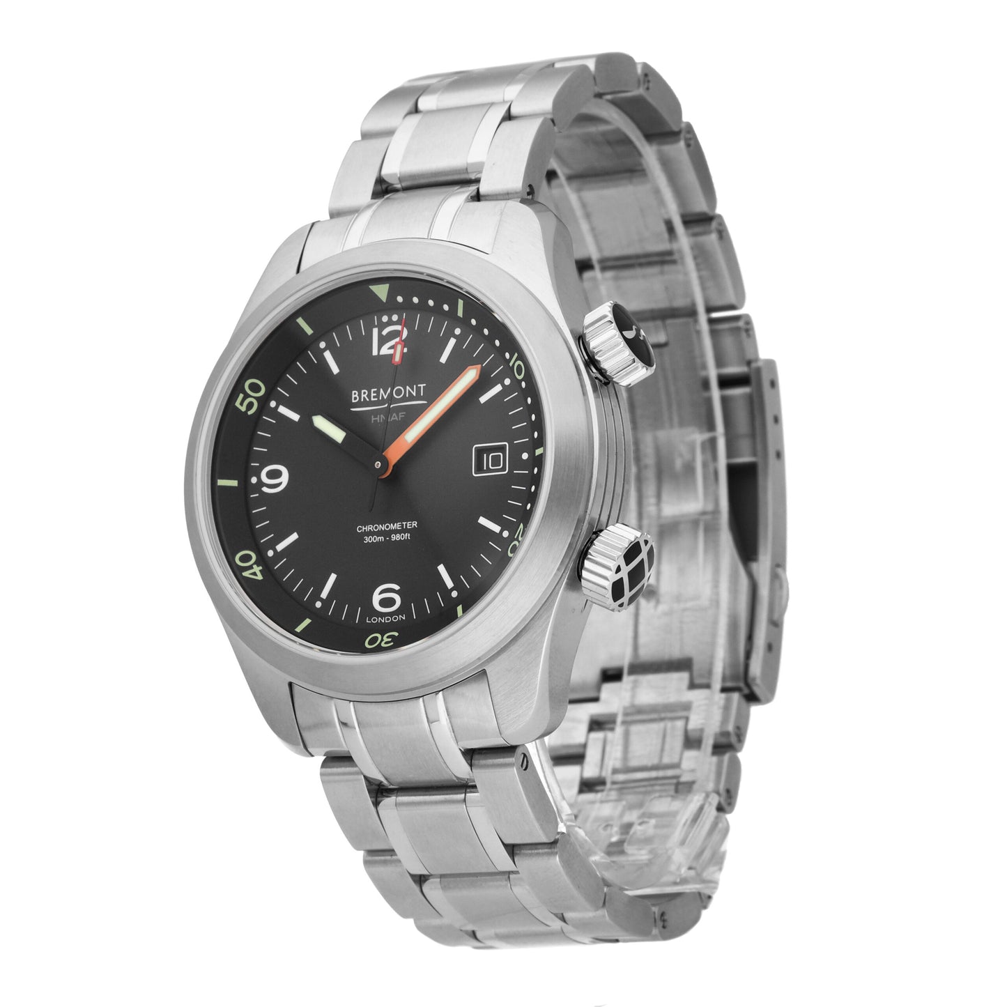 Bremont Argonaut Azure Black Dial 42mm Automatic Men's Watch ARGONAUT-B