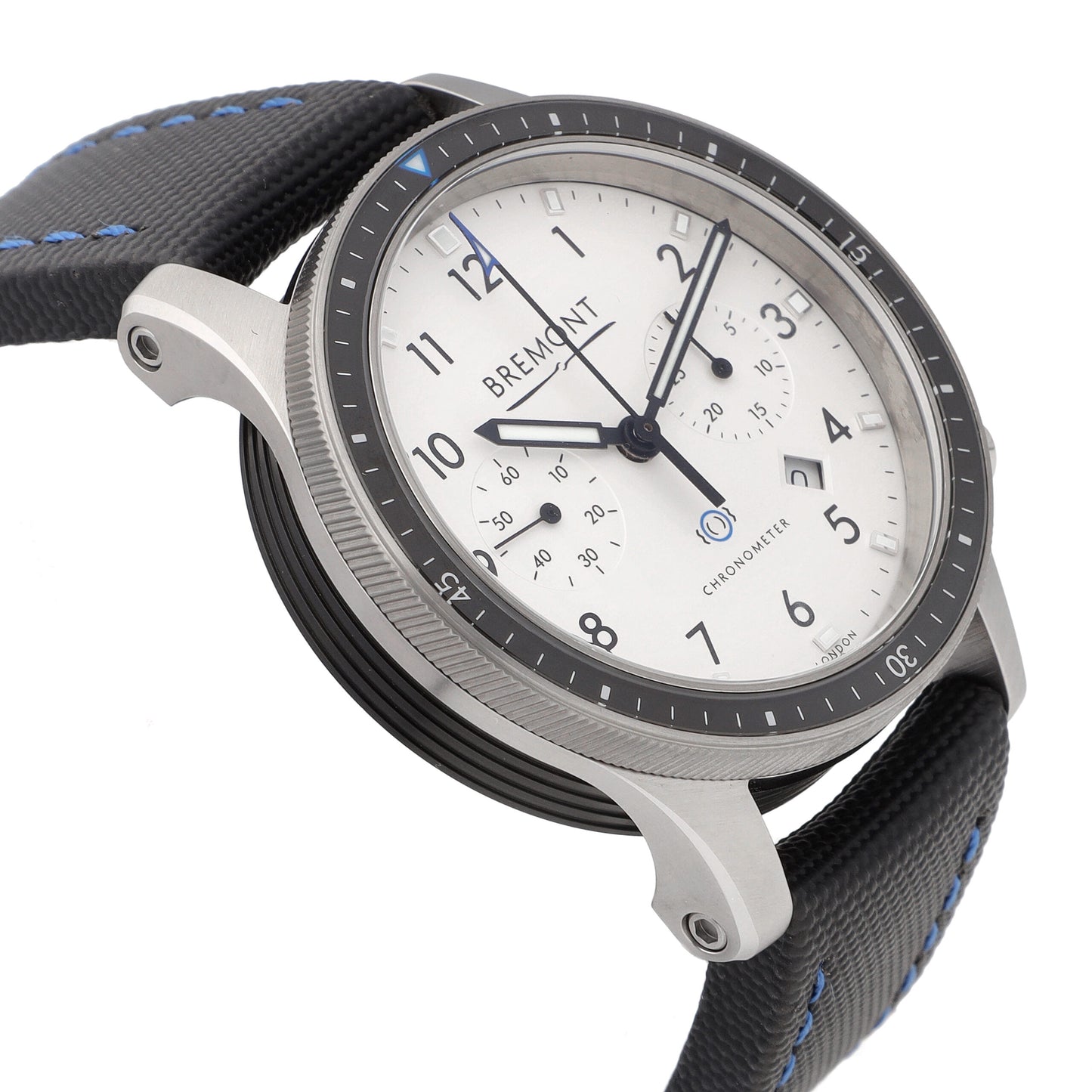 Bremont Boeing 247 Chronograph White Dial 43mm Automatic Mens Watch BM247-WH-R-S
