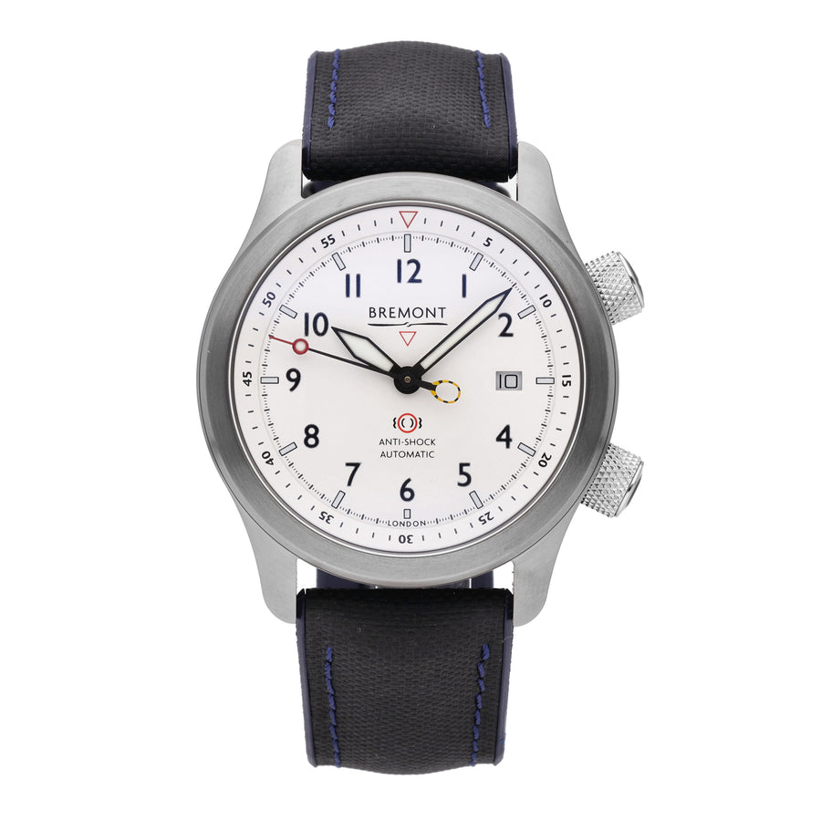 Bremont Martin Baker II White Dial 43mm Auto Men's Watch MBII-SS-WH-C-B-P-13R