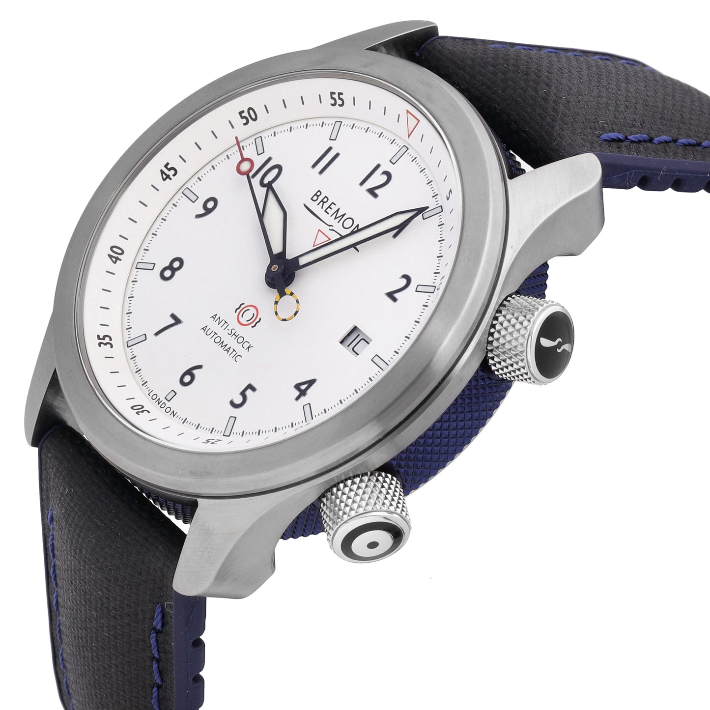Bremont Martin Baker II White Dial 43mm Auto Men's Watch MBII-SS-WH-C-B-P-13R