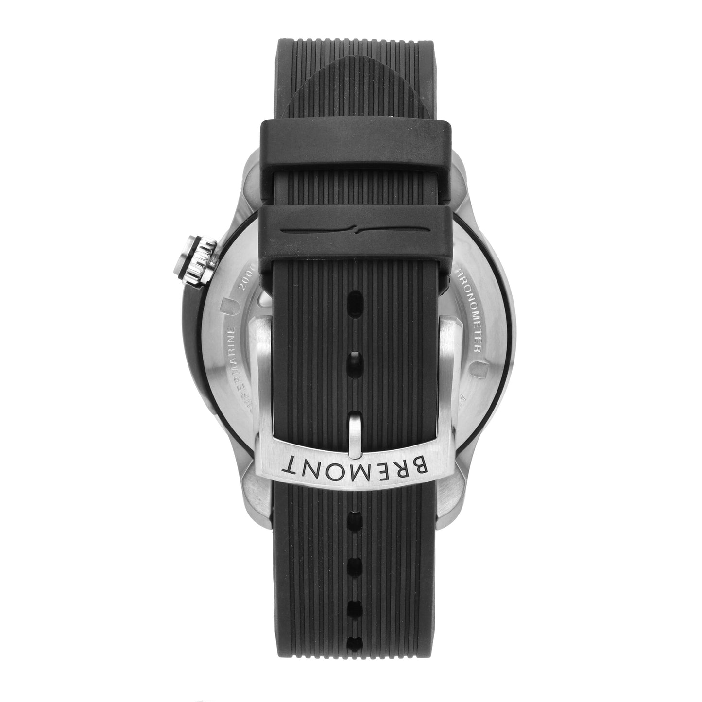 Bremont S2000 Stainless Steel Black Dial 45mm Automatic Men's Watch S2000-YL-S