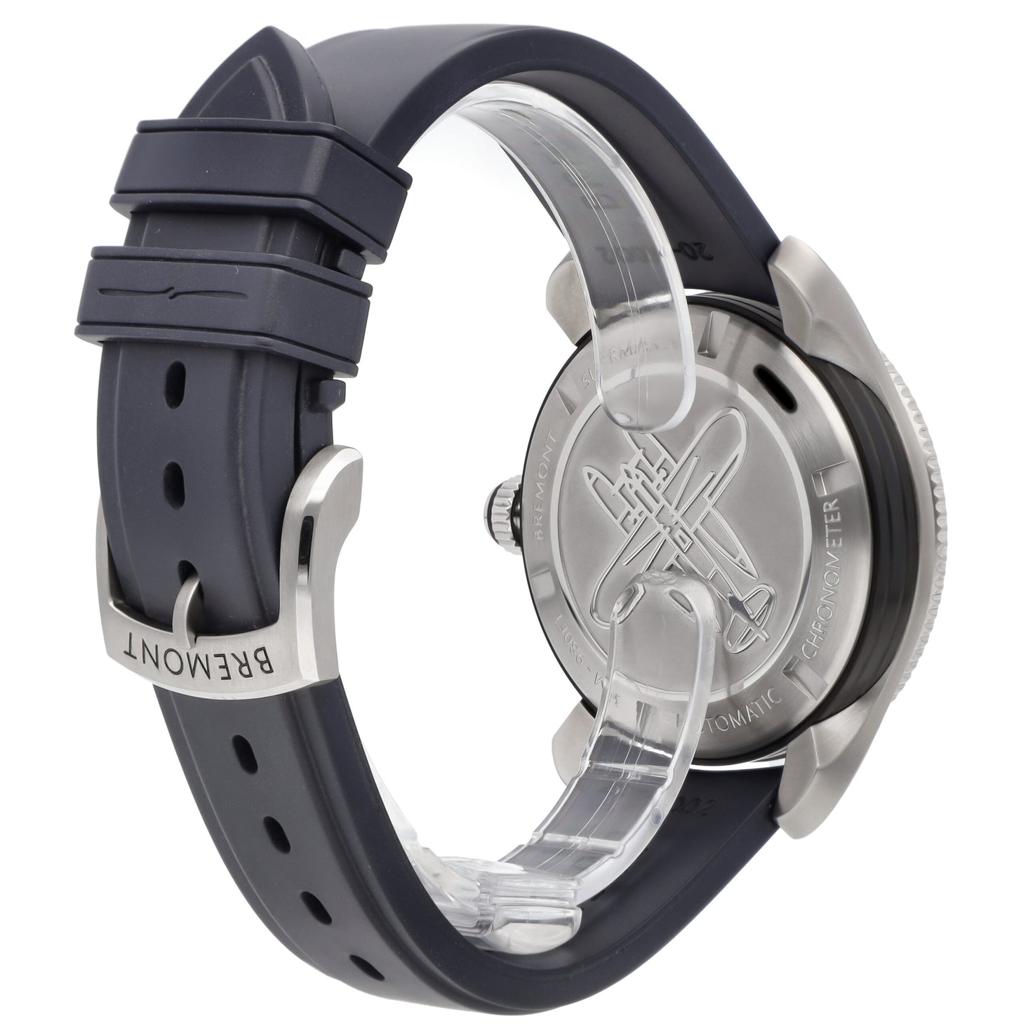 Bremont S300 White Dial 40mm Automatic Men's Watch S300-WH-R-S