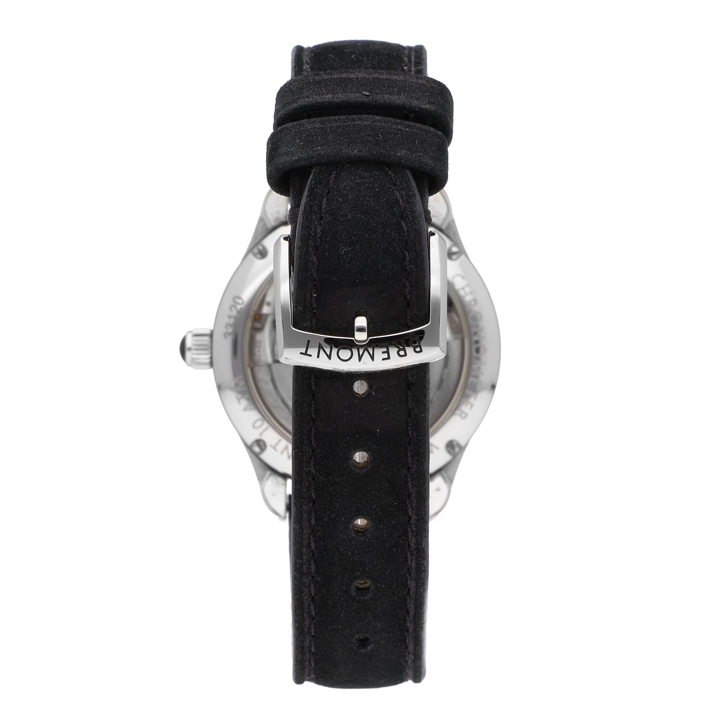 Bremont Solo 34 Black Dial Automatic 34mm Ladies Watch SOLO34-AJ-BK-R-S