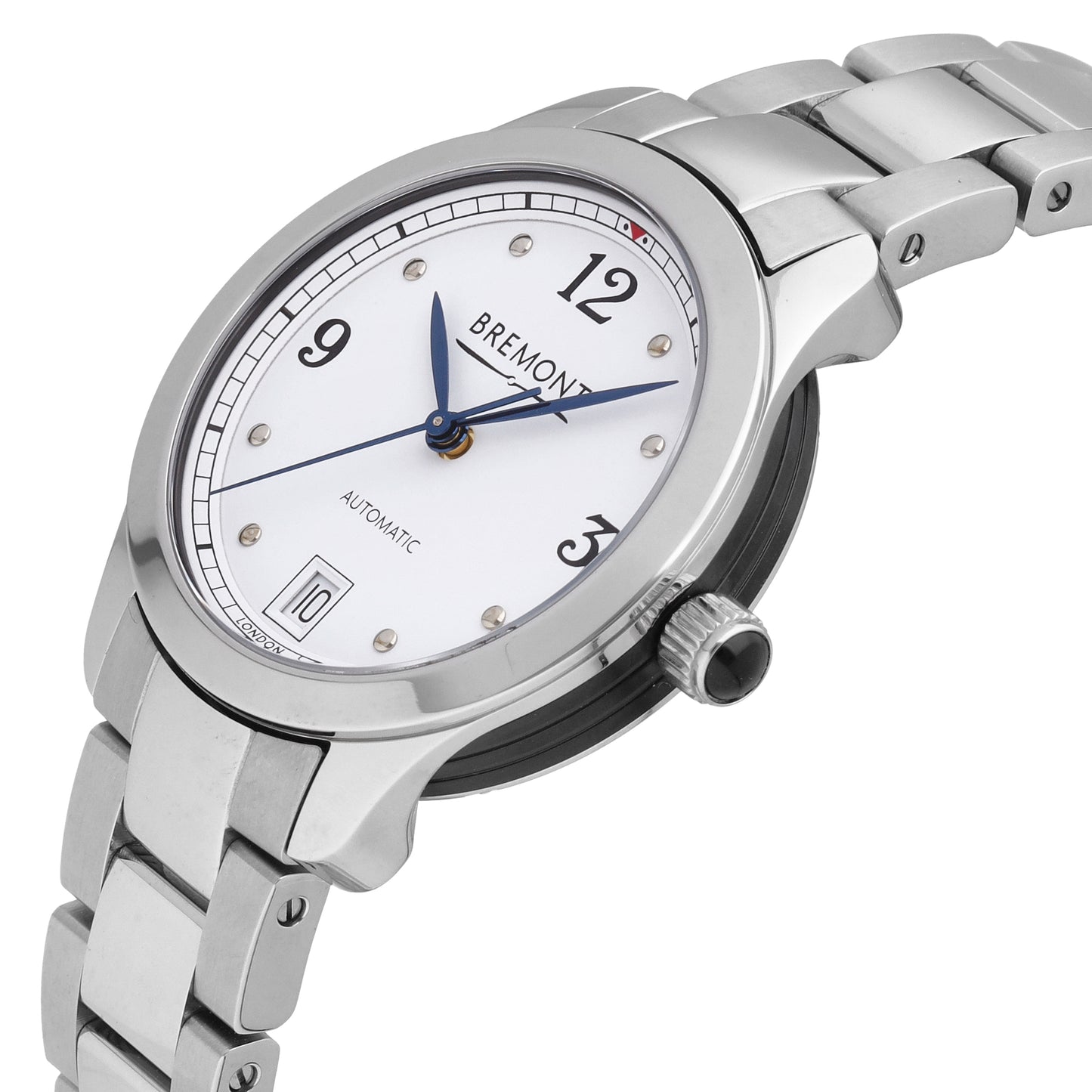 Bremont Solo 34 White Dial 34mm Automatic Ladies Watch SOLO34-AJ-WH-B