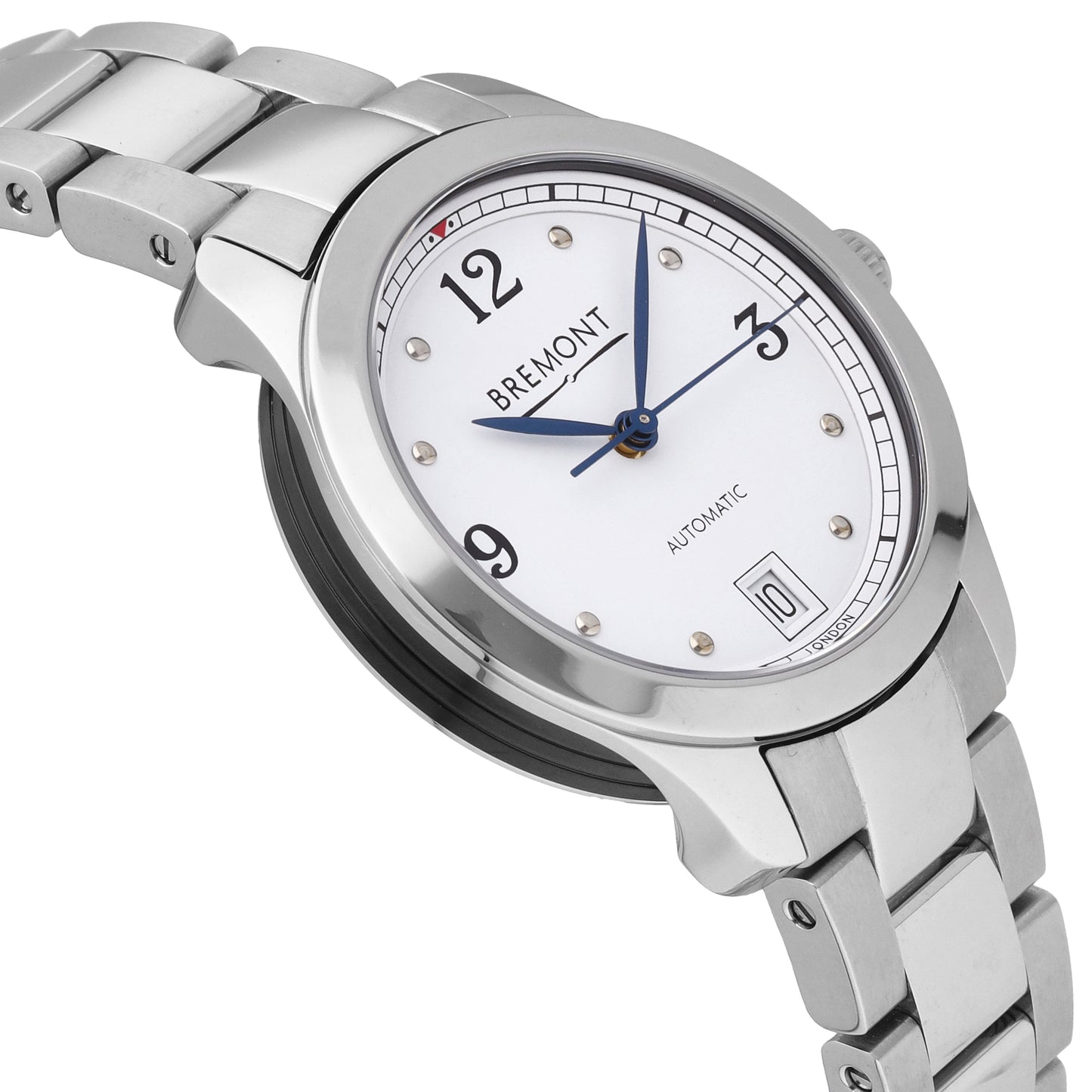 Bremont Solo 34 White Dial 34mm Automatic Ladies Watch SOLO34-AJ-WH-B