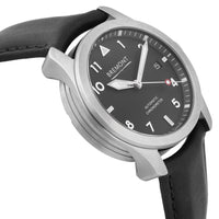 Bremont Solo 37 Black Dial 37mm Automatic Men's Watch SOLO37-BS-R-S