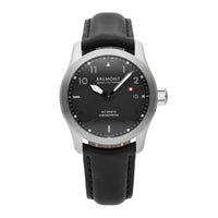 Bremont Solo 37 Black Dial 37mm Automatic Men's Watch SOLO37-BS-R-S