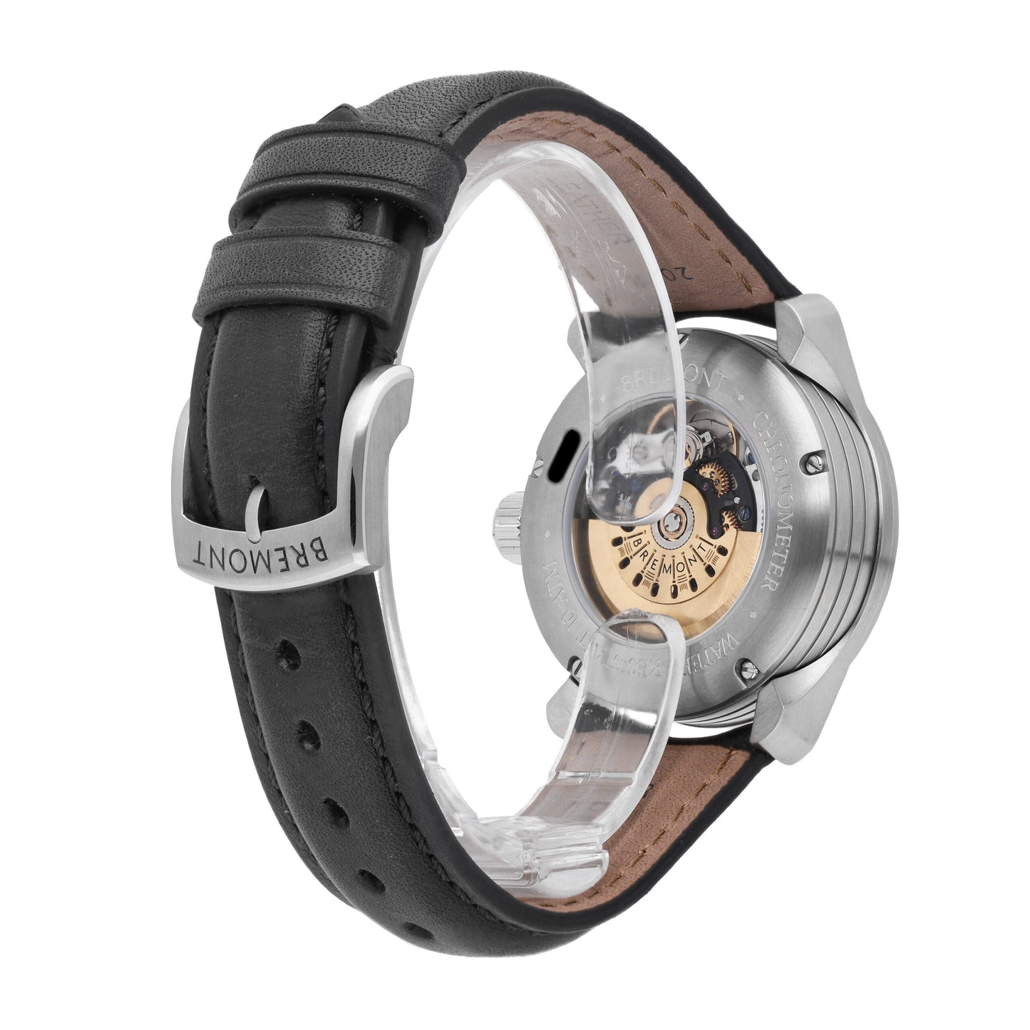 Bremont Solo 37 Black Dial 37mm Automatic Men's Watch SOLO37-BS-R-S