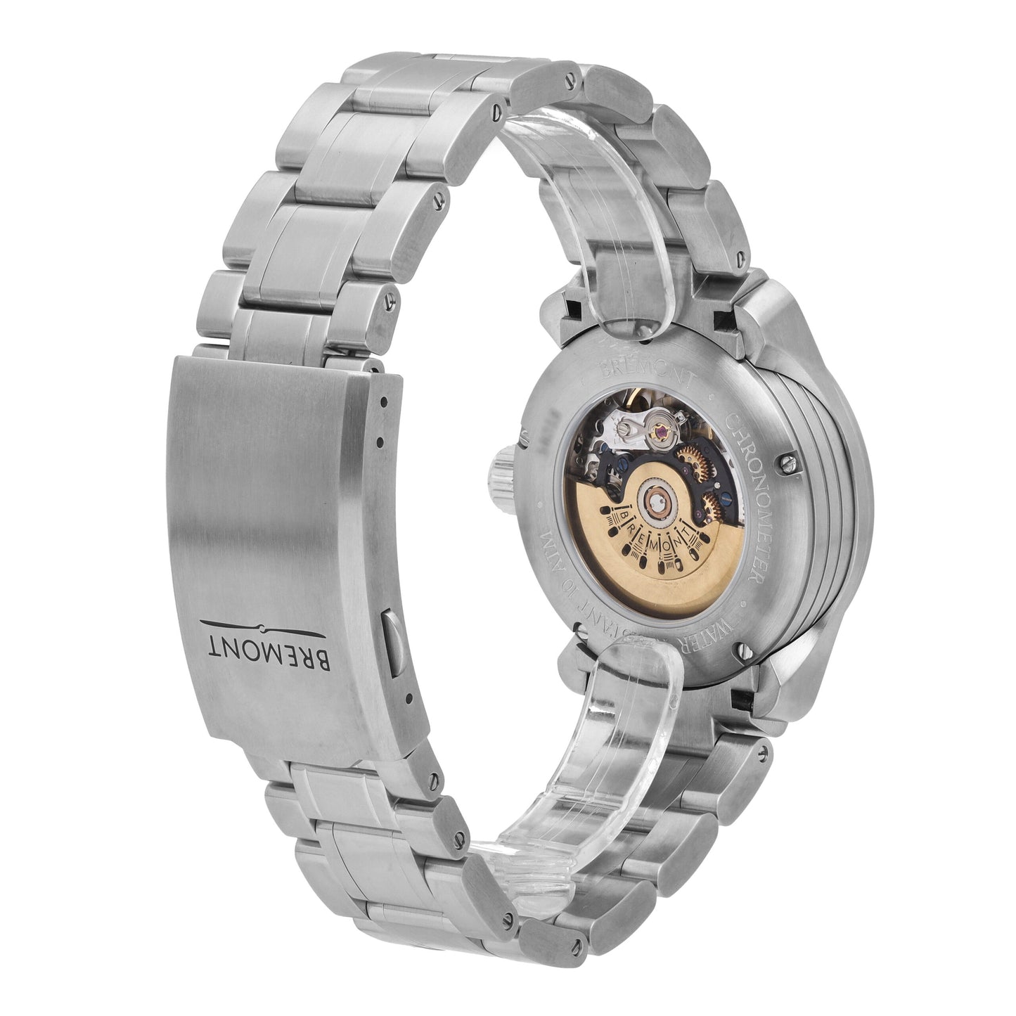 Bremont Solo 37 Stainless Steel Black Dial Automatic Men's Watch SOLO37-BS-B