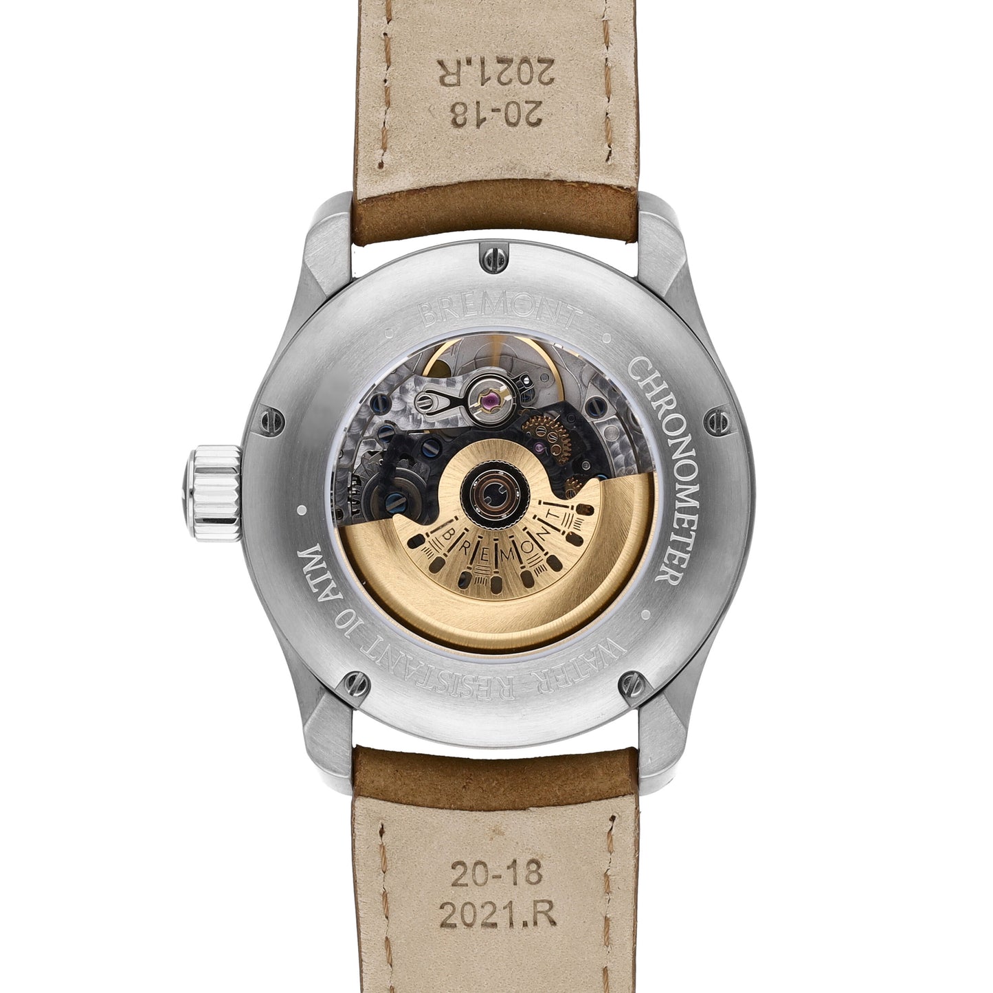 Bremont Solo 37 Stainless Steel White Dial Automatic Mens Watch SOLO37-SI-RG-R-S