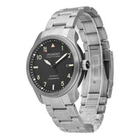 Bremont Solo 43 Stainless Steel Black Dial 43mm Automatic Mens Watch SOLO43-CR-B