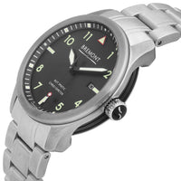 Bremont Solo 43 Stainless Steel Black Dial 43mm Automatic Mens Watch SOLO43-CR-B