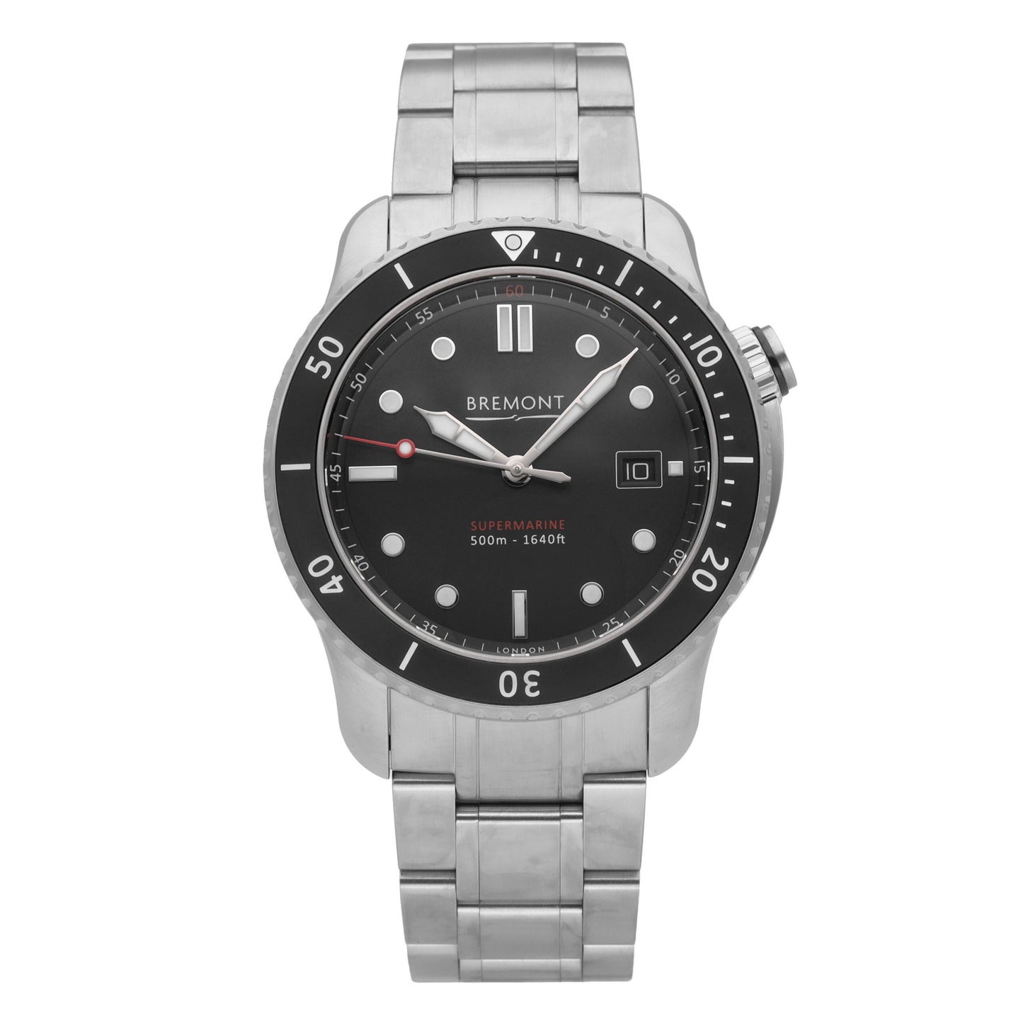 Bremont Supermarine S500 Black Dial 42mm Automatic Men's Watch S500-BK-2018-B