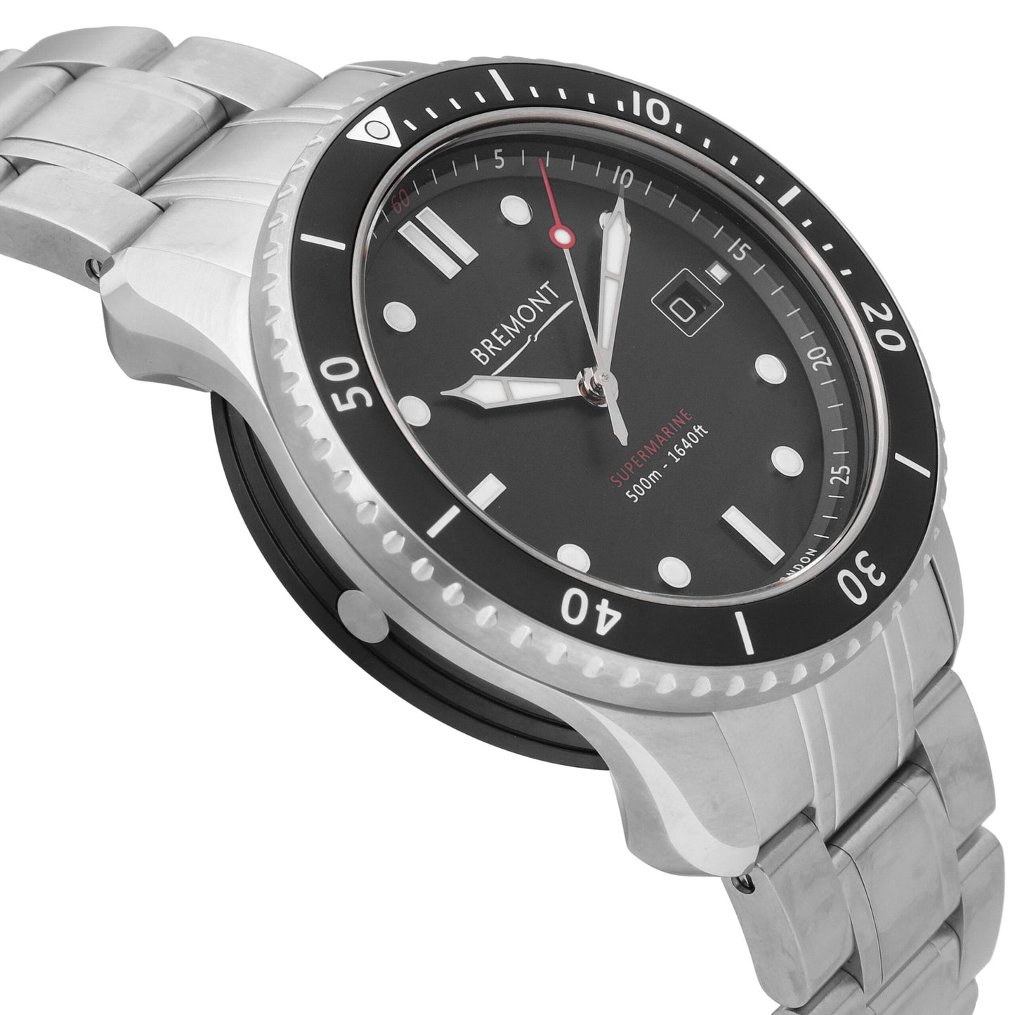 Bremont Supermarine S500 Black Dial 42mm Automatic Men's Watch S500-BK-2018-B