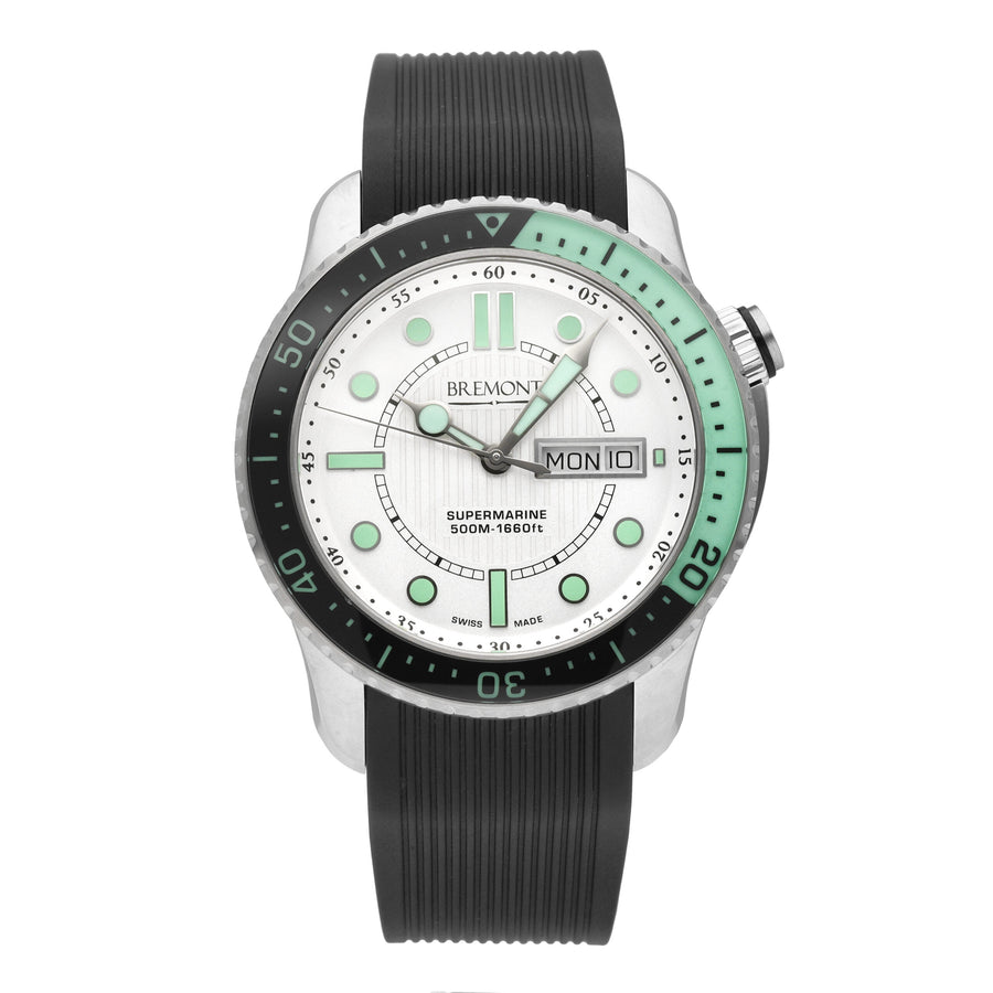 Bremont Supermarine S500 Silver Dial 43mm Automatic Men's Watch S500-SI-S