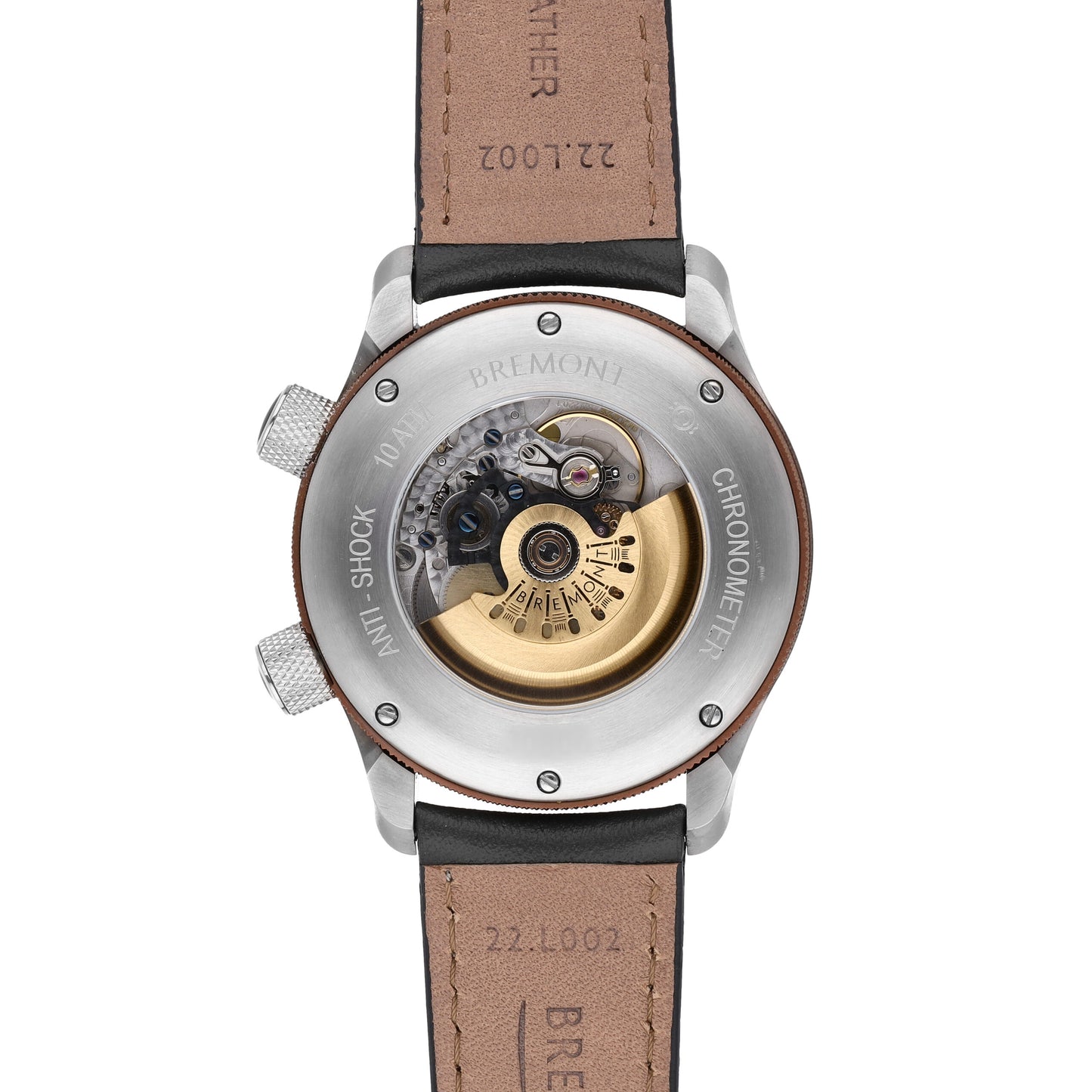Bremont U-22 Stainless Steel Grey Dial 43mm Automatic Mens Watch U22-R-S