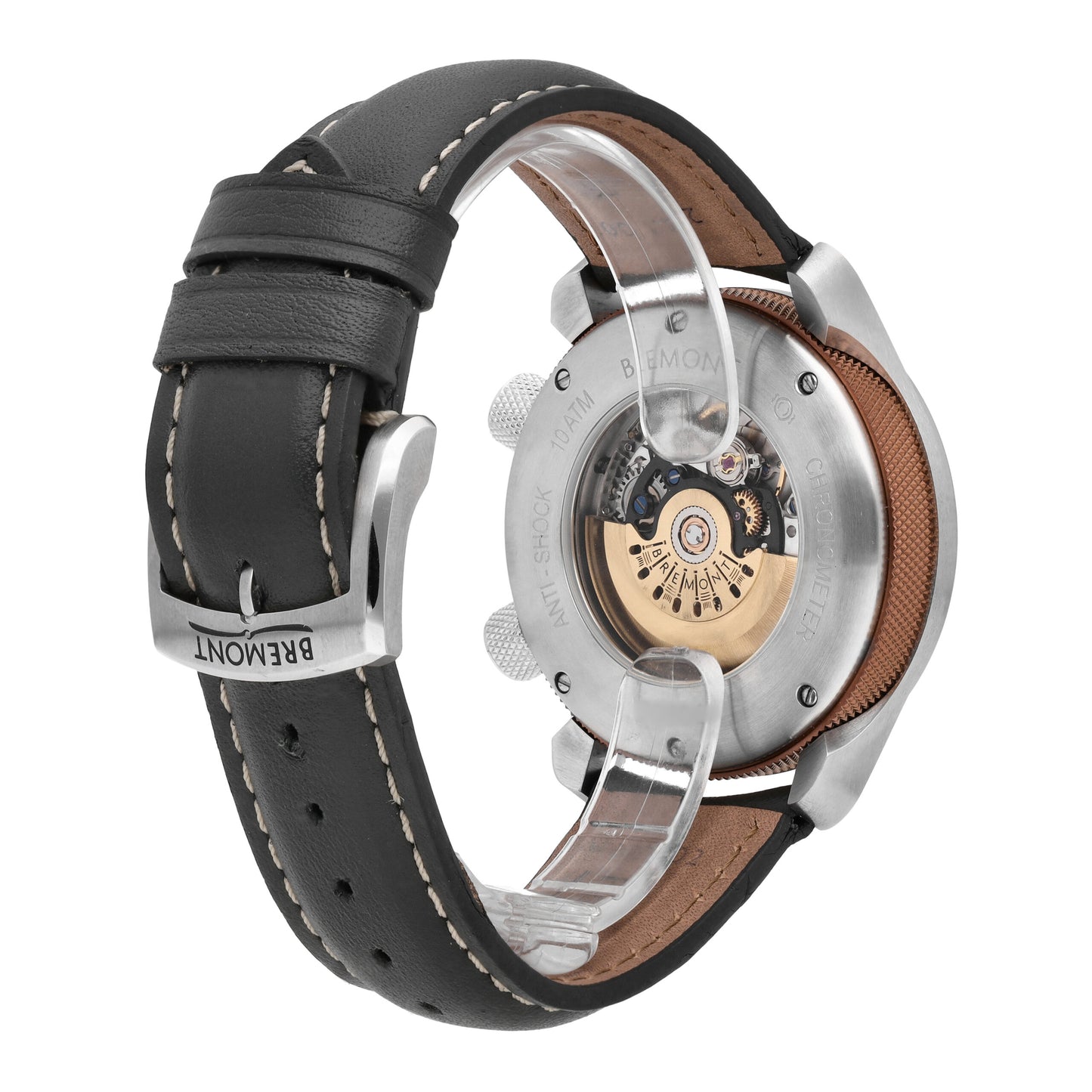 Bremont U-22 Stainless Steel Grey Dial 43mm Automatic Mens Watch U22-R-S