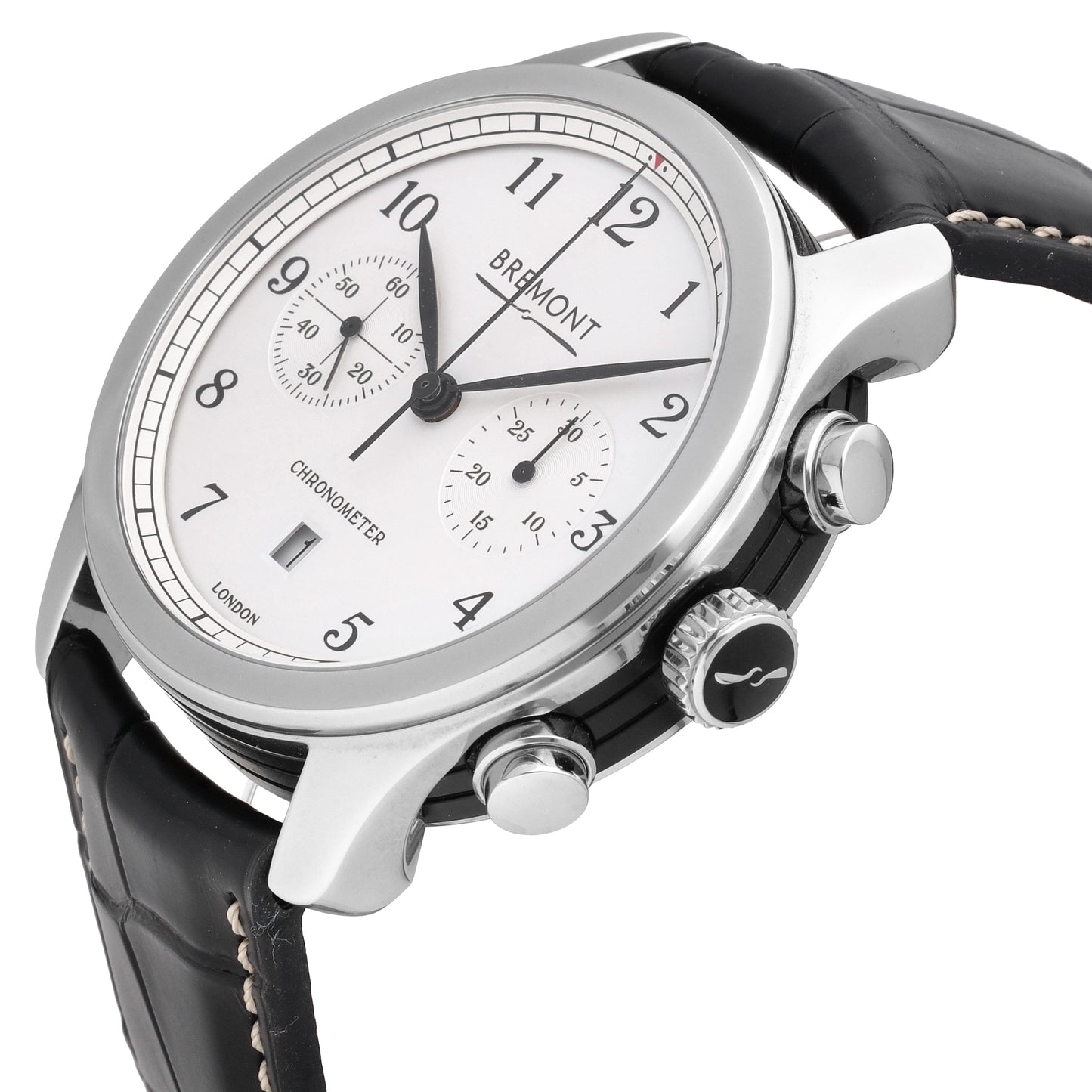 Bremont ALT1-C White Dial 43mm Automatic Men's Watch ALT1-C-P-WH-R-S