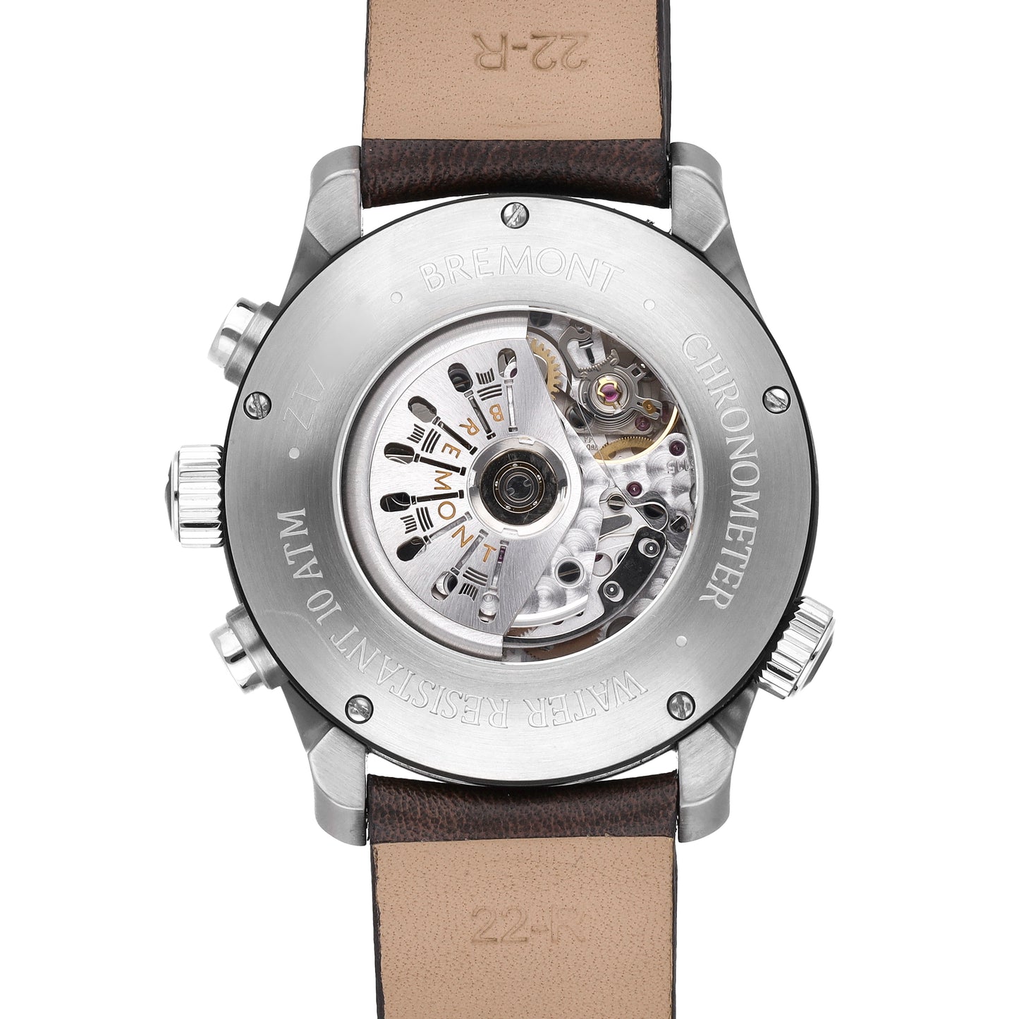 Bremont ALT1 Zulu Time Black Dial 43mm Automatic Men's Watch ALT1-ZT-51-R-S