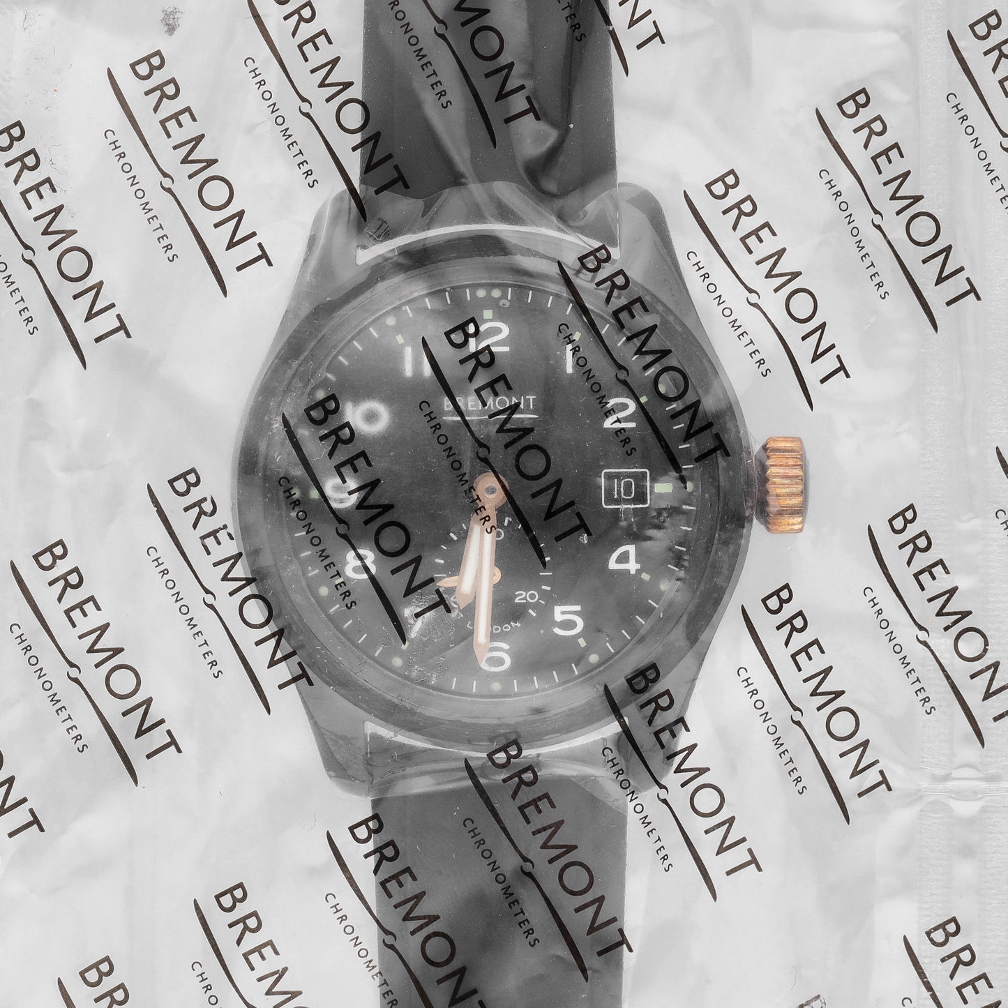 Bremont Broadsword Jet Black Dial 40mm Automatic Men's Watch BROADSWORD-JET-R-S