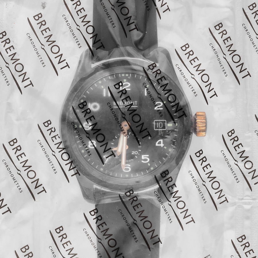 Bremont Broadsword Jet Black Dial 40mm Automatic Men's Watch BROADSWORD-JET-R-S