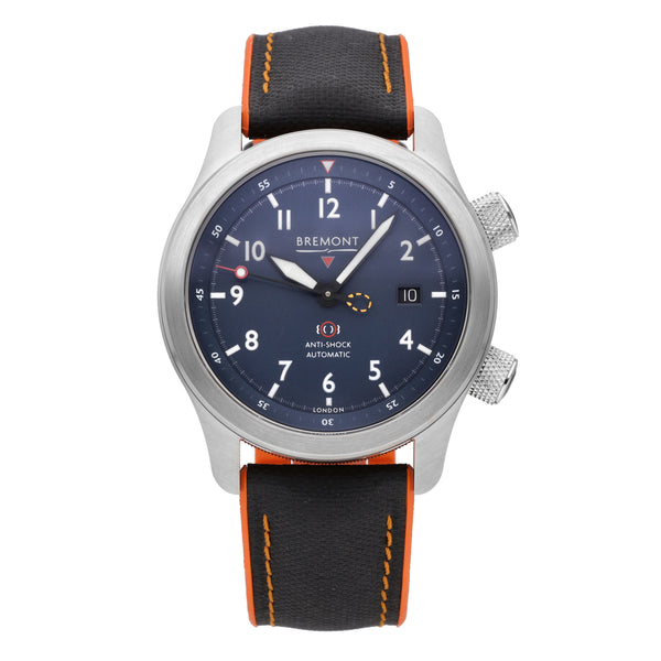 Bremont Martin Baker II Black Dial 43mm Auto Men's Watch MBII-SS-BL-C-O-P-11R