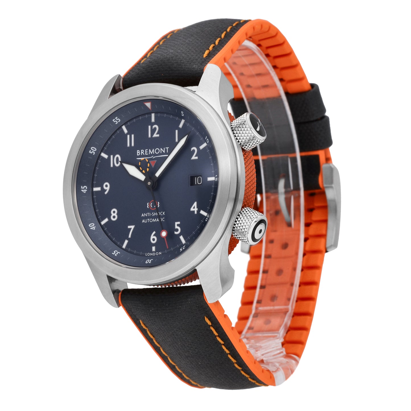 Bremont Martin Baker II Black Dial 43mm Auto Men's Watch MBII-SS-BL-C-O-P-11R