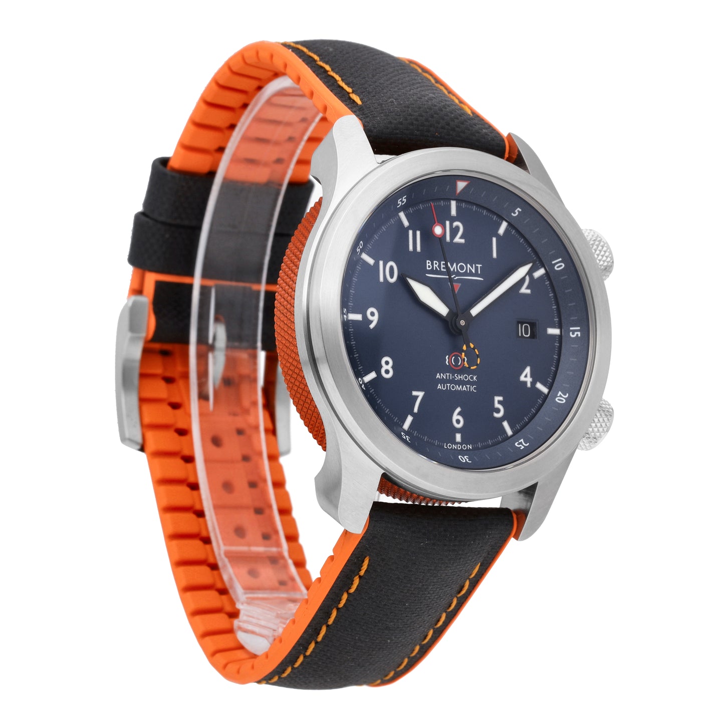 Bremont Martin Baker II Black Dial 43mm Auto Men's Watch MBII-SS-BL-C-O-P-11R