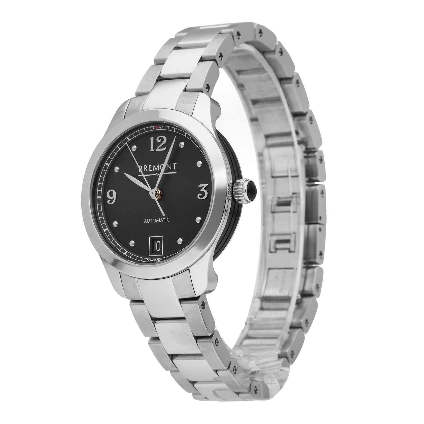 Bremont Solo 34 Black Dial Automatic 34mm Ladies Watch SOLO34-AJ-BK-B